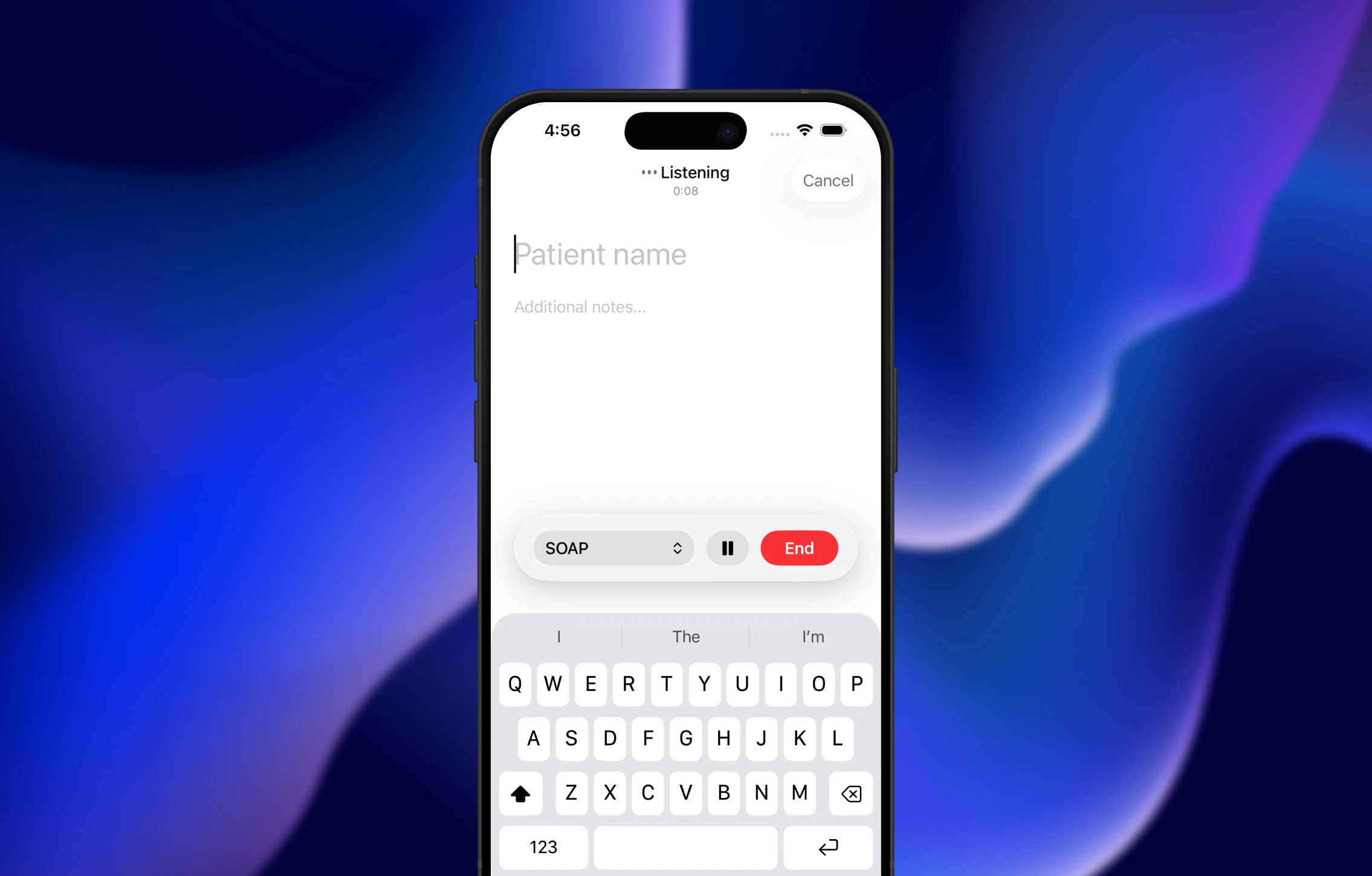 A New Look for the Medical Scribe App